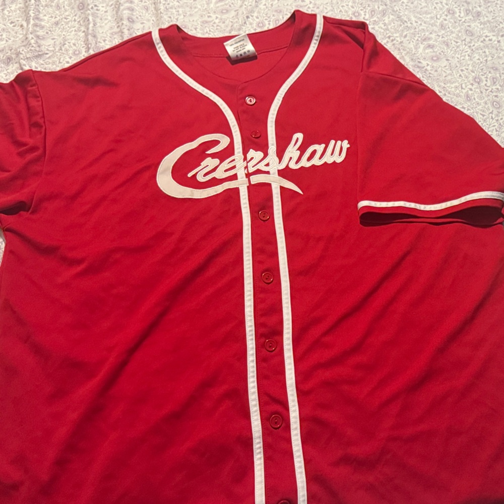 The Marathon Clothing Red and White Jersey